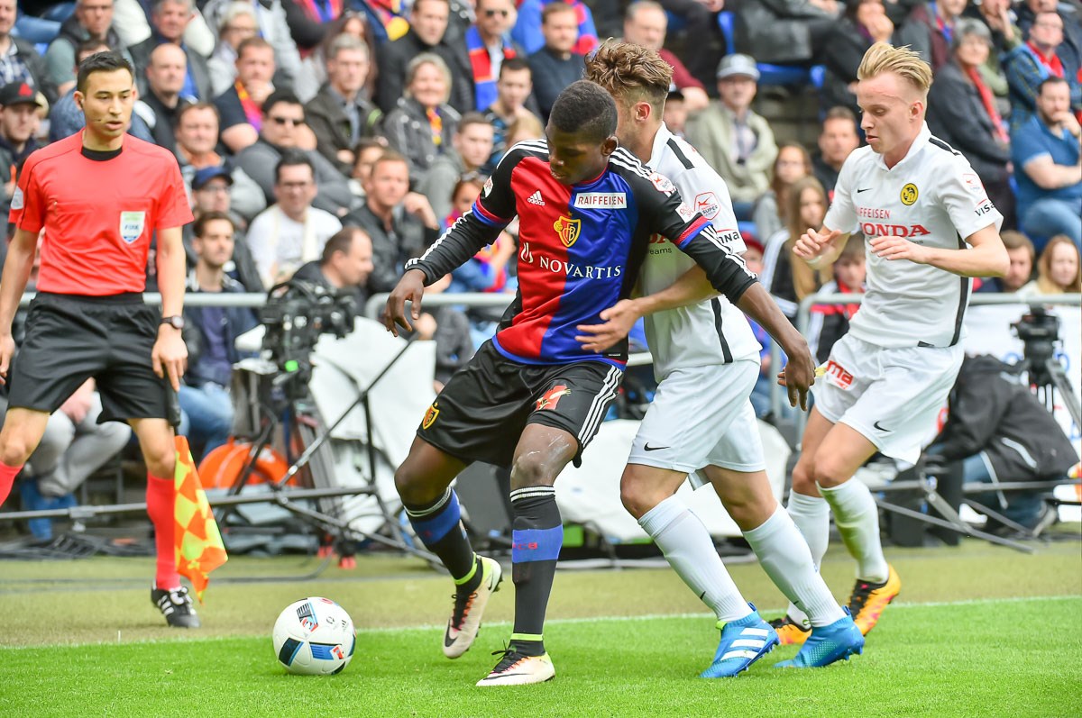 Embolo FCB-Young-Boys 03.04.2016