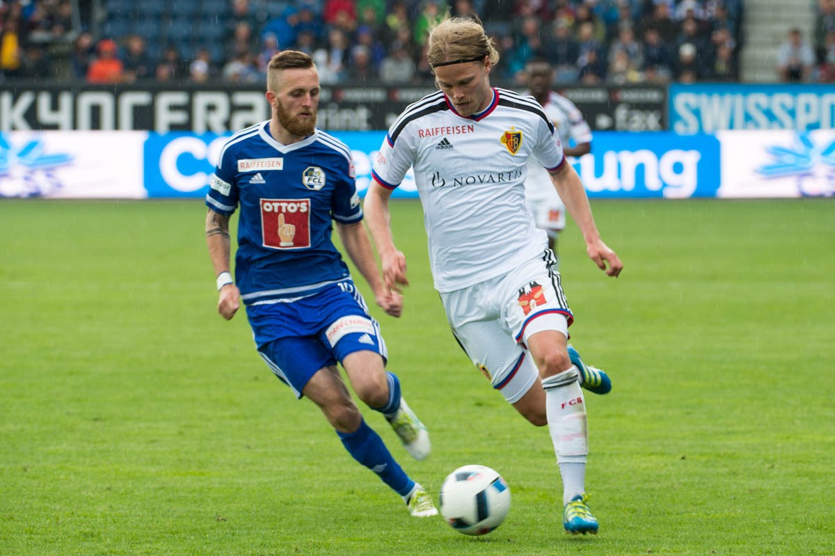 Birkir-Bjarnason-FCBasel-against-FCLuzern (Archivbild)