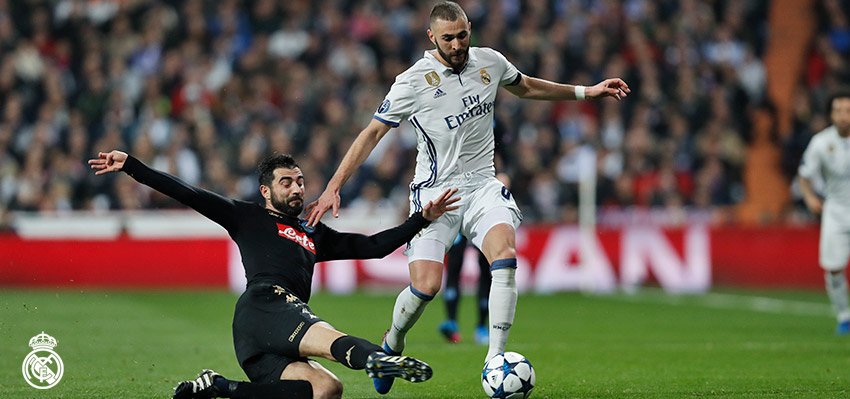 Benzema gegen Napoli