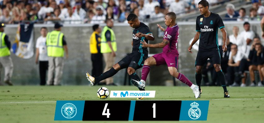 Man City - Real Madrid-4-1