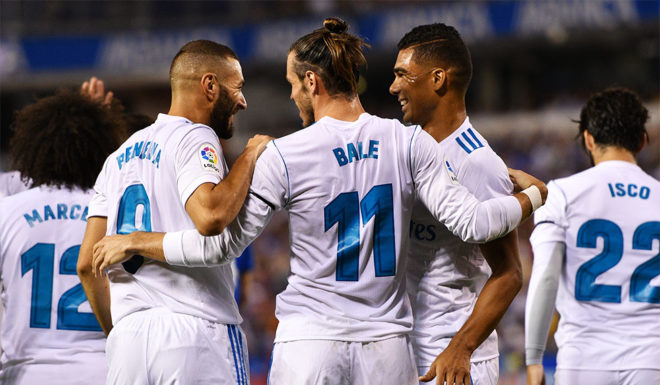 gareth-bale-karim-benzema-casemiro-Archivbild