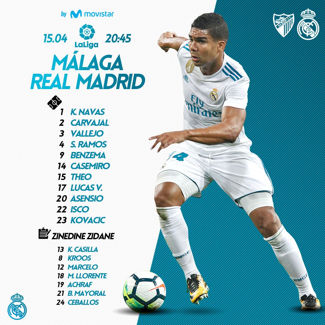 2018-04-15-Aufstellung real Madrid